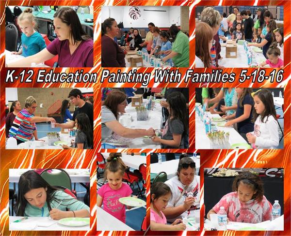 K-12 Painting with Families 5-18-16