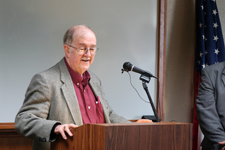 Chippewa Township Supervisor George Grimm