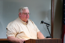 Deerfield Township representative Walt Nelson