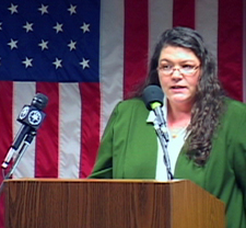 Saginaw Chippewa Tribal Education Dept. Director Angela Mitchell