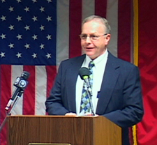 Shepherd Public Schools representative Terry Baker